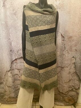 Long Crisscross Sweater Vest
